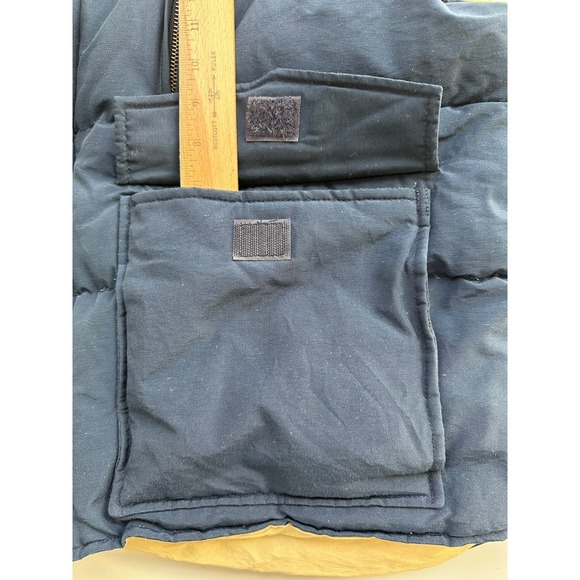 VTG American Rifleman Mens Reversible Goose Down Puffer Vest NRA Large - Picture 11 of 11